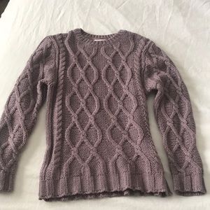 Purple sweater